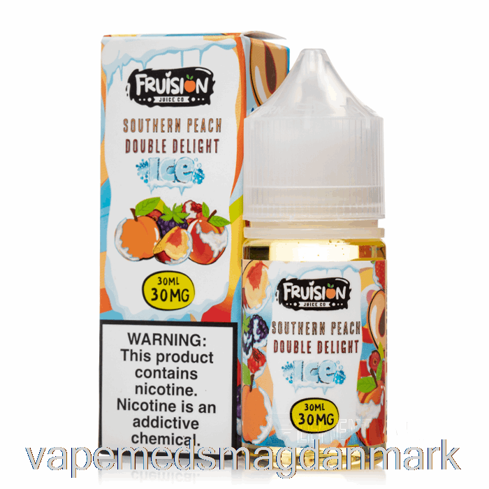 Vape Juice Iced Southern Peach Double Delight - Frugtsalte - 30ml 30mg